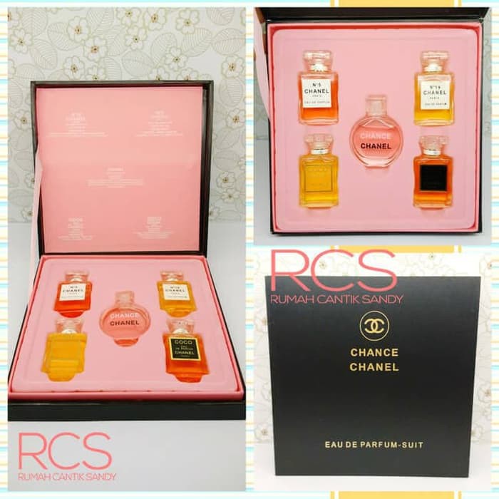 PARFUM CHANEL / CHANNEL 5in1 ~ PARFUM MINIATUR ~ PARFUM KOLEKSI