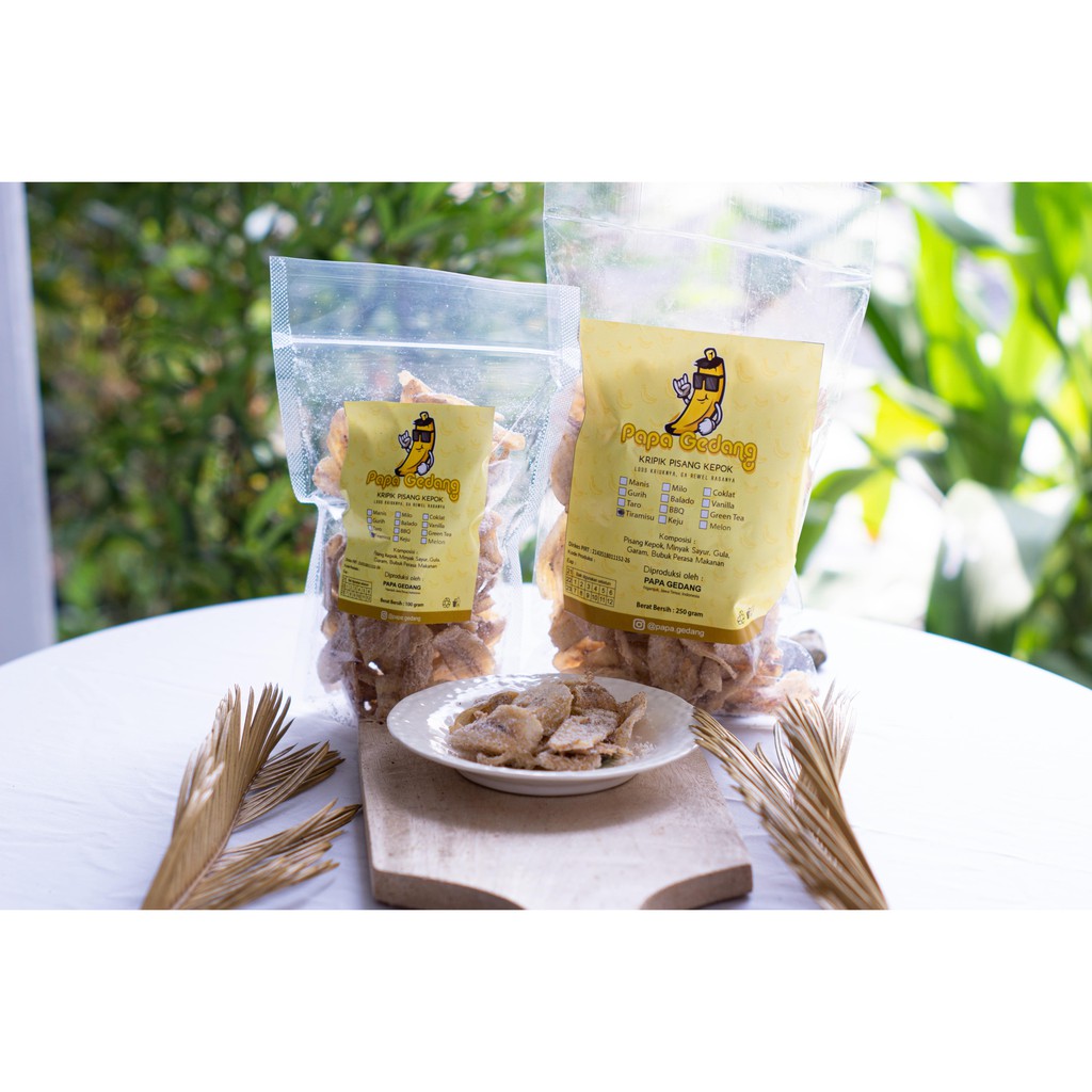 

Papa Gedang Keripik Pisang Aneka Rasa 200 g