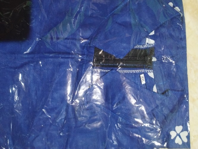 Batik Tunik Shibori Jumputan Terbaru Size S-3l / Hrb026 Yelbor Navbor / Biru Putih