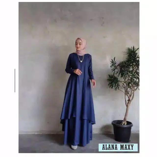 Dress polos alana maxi