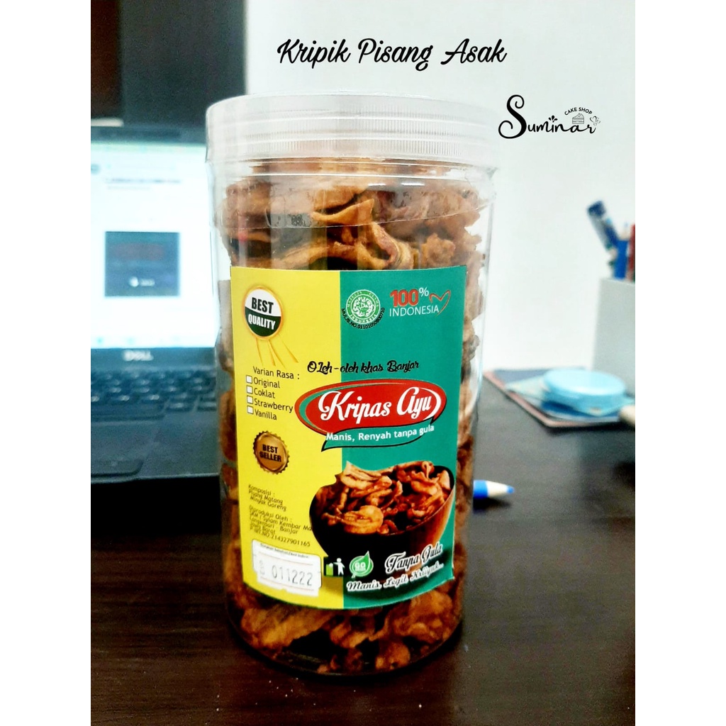 

KRIPIK PISANG ASAK AYU (TOPLES)