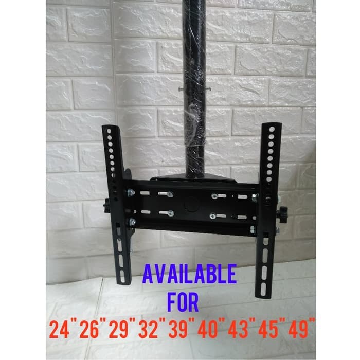 BRACKET GANTUNG PLAFON TV 49 48 45 44 INCH PANJANG 2 METER ori