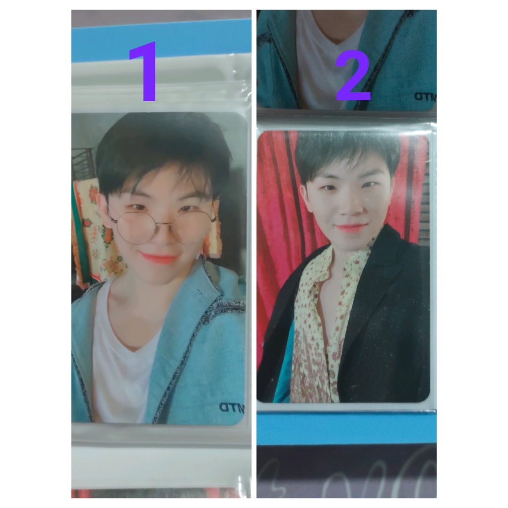 Pc Photocard Woozi Gomagz Going Magazine White Black Version Seventeen