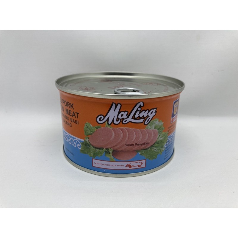 

TTS Maling PORK LUNCHEON MEAT 397g KALENG barcode 6902131110037 SPAM MALING