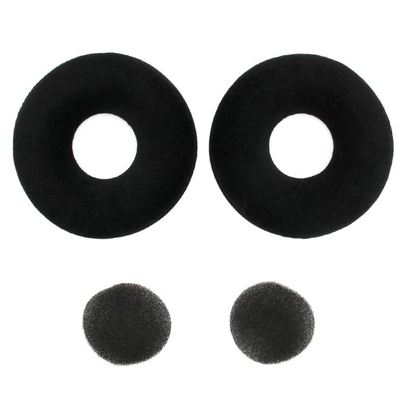 Cre 2PCS Bantalan Earpad Pengganti Bahan Flanel Lembut Untuk Headset AKG K121 K121S K141 MKII K142HD