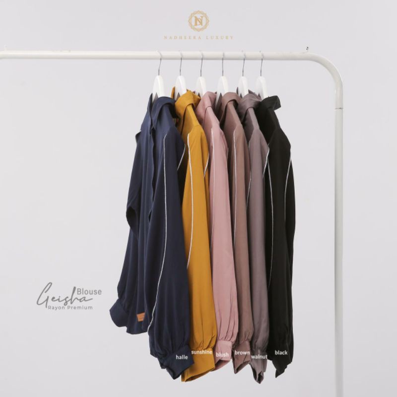 GEISHA BLOUSE BY NADHEERA LUXURY