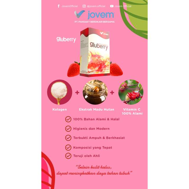 GLUBERRY Collagen Healthy Drink