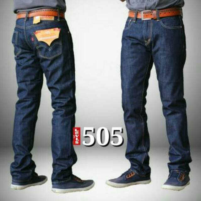 Celana jeans pria blue garment reguler/standard murah #27-38