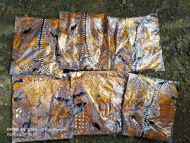Batik Seragam Kantor Size S M L Xl Xxl Baju Seragam Batik - Batik Couple Ori Ndoro Jowi Dnt