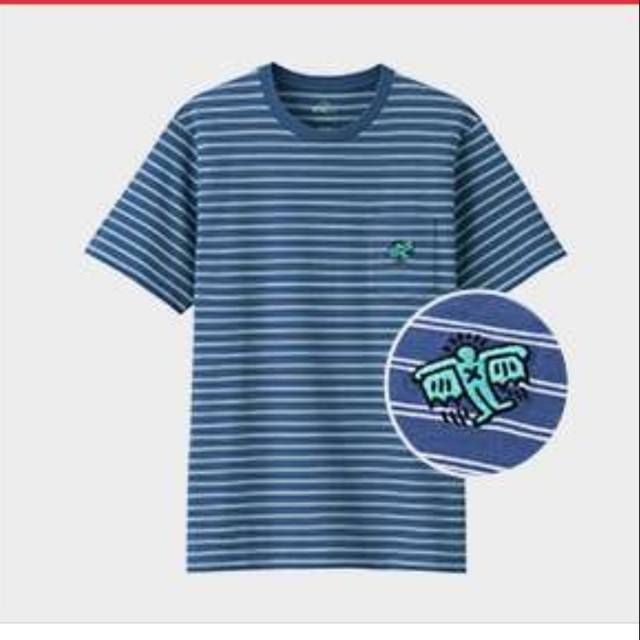 UNIQLO ORIGINAL Disney Garansi TERMURAH SALE Kaos Tshirt Pria Wanita Dewasa Garis Kaws Ready