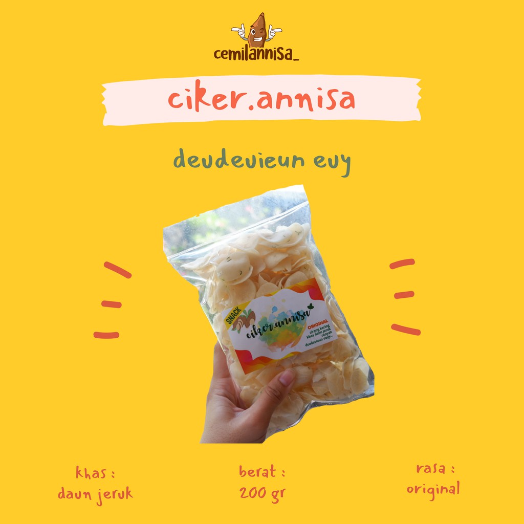 

Cemilan Cireng Kering Original