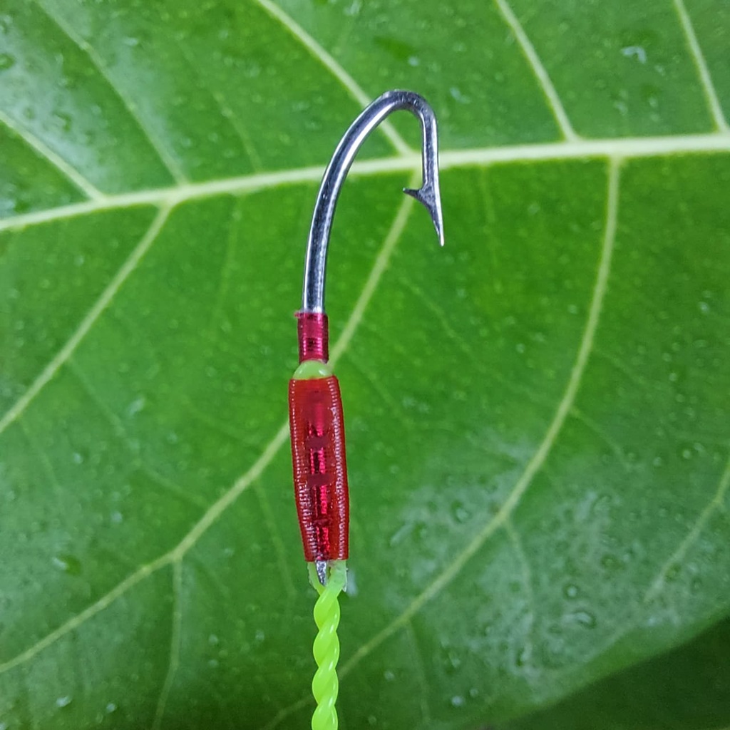 Pancing belut sawah urekan belut kail sidat rawa baja murah tali kuat mata kail tajam siap pakai