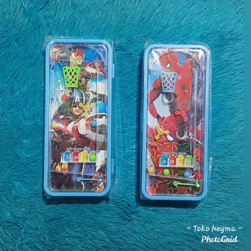 

Tempat pensil spiderman pin ball kode