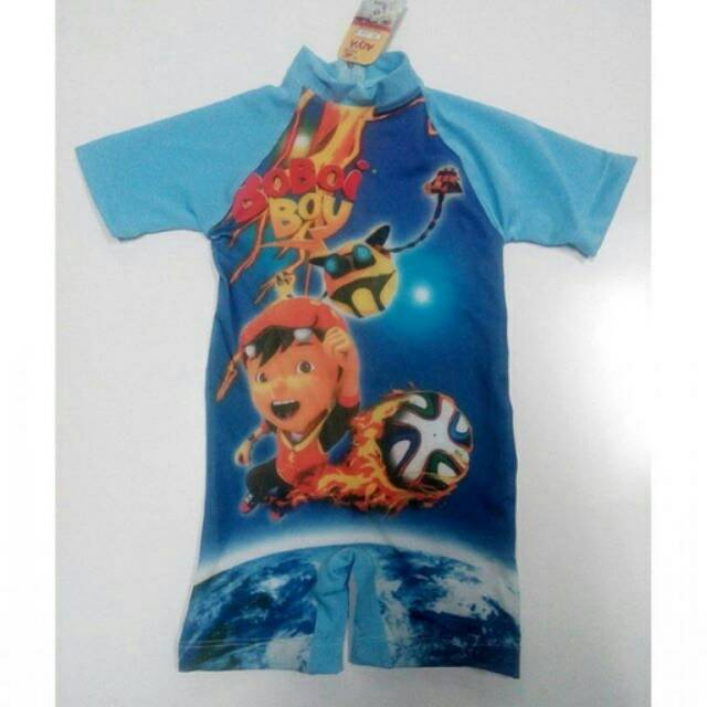Baju Renang Batita Boboiboy Bumi