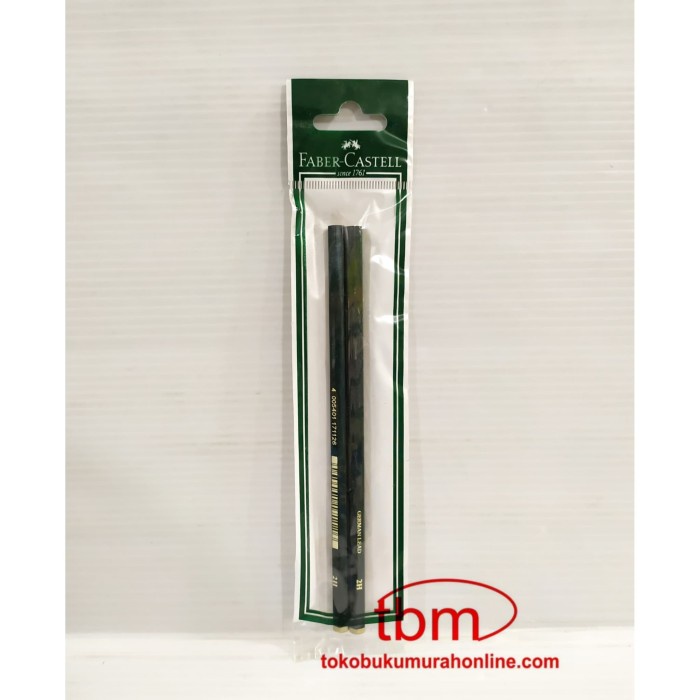 

FABER CASTELL PENSIL 9000 2B POUCH SET 2 / PENSIL UJIAN KOMPUTER