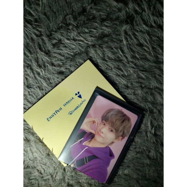 PHOTOCARD PC ENHYPEN OFFICIAL NIKI RPC GGU GGU PACKAGE JUNGWON HEESEUNG JAY JAKE SUNGHOON SUNOO NIKI