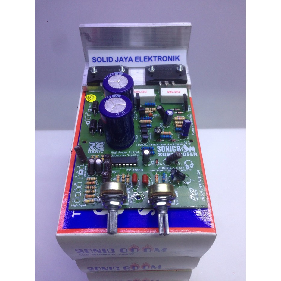 sonic boom subwoofer