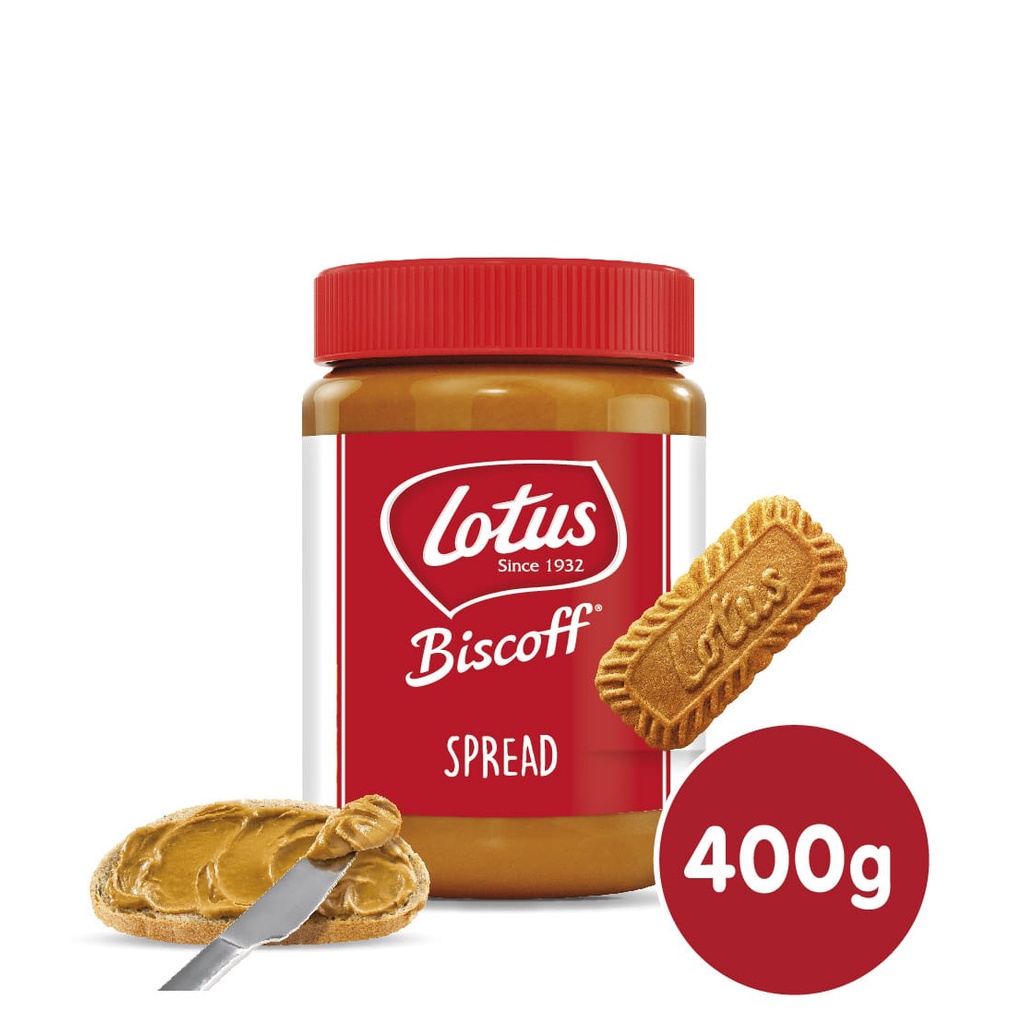 Jual LOTUS BISCOFF SPREAD SMOOTH 400GR | Shopee Indonesia