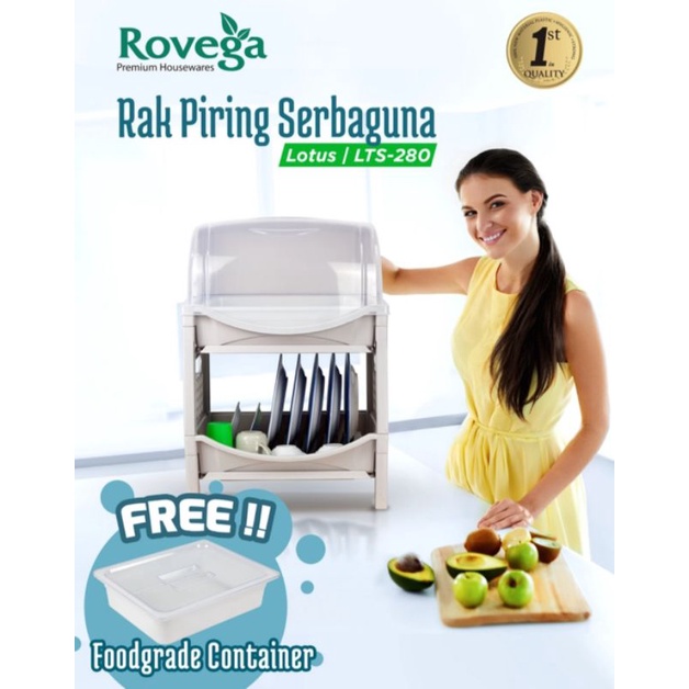 ROVEGA Lotus Dish Rack Exclusive LTS-280