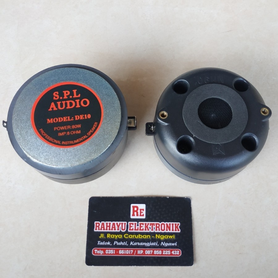 DRIVER TWEETER SPL AUDIO DE-10