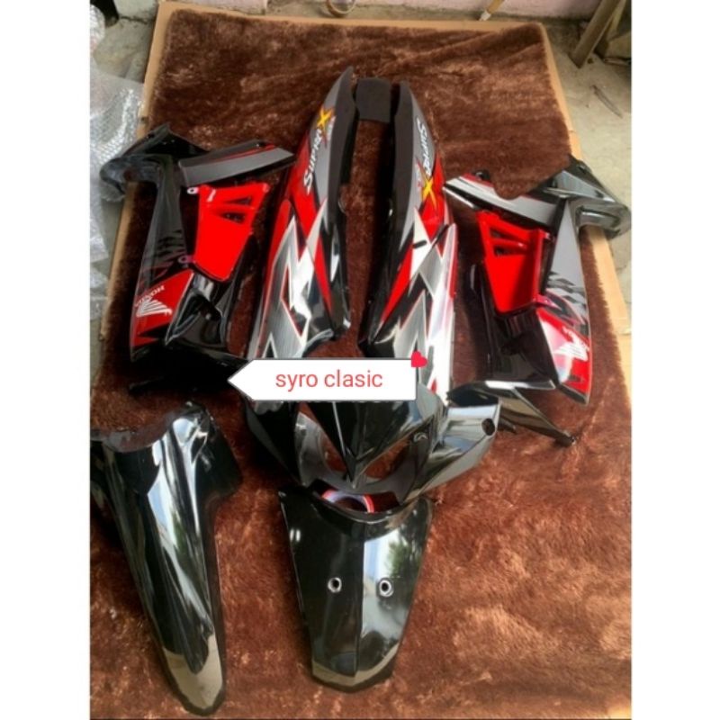 Bodi halus Supra x 125 batman bodi Supra x 125 new