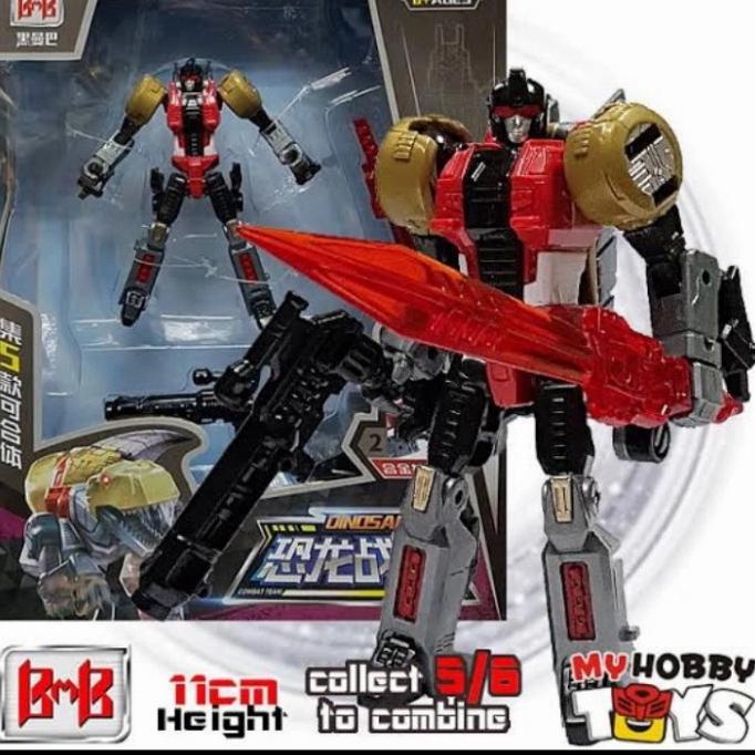 Promo Dino Force Volcanicus Transformers Raptor Pink Robot