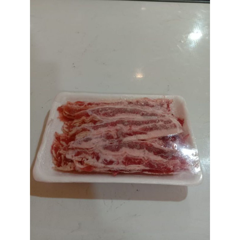 Aus Shortplate Beef Slice PREMIUM-500gr