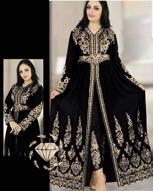 WCL - Baju Muslim wanita Pakaian Muslim Wanita Syari Muslim Remaja Gamis Modis Wanita 2020 Terbaru 2