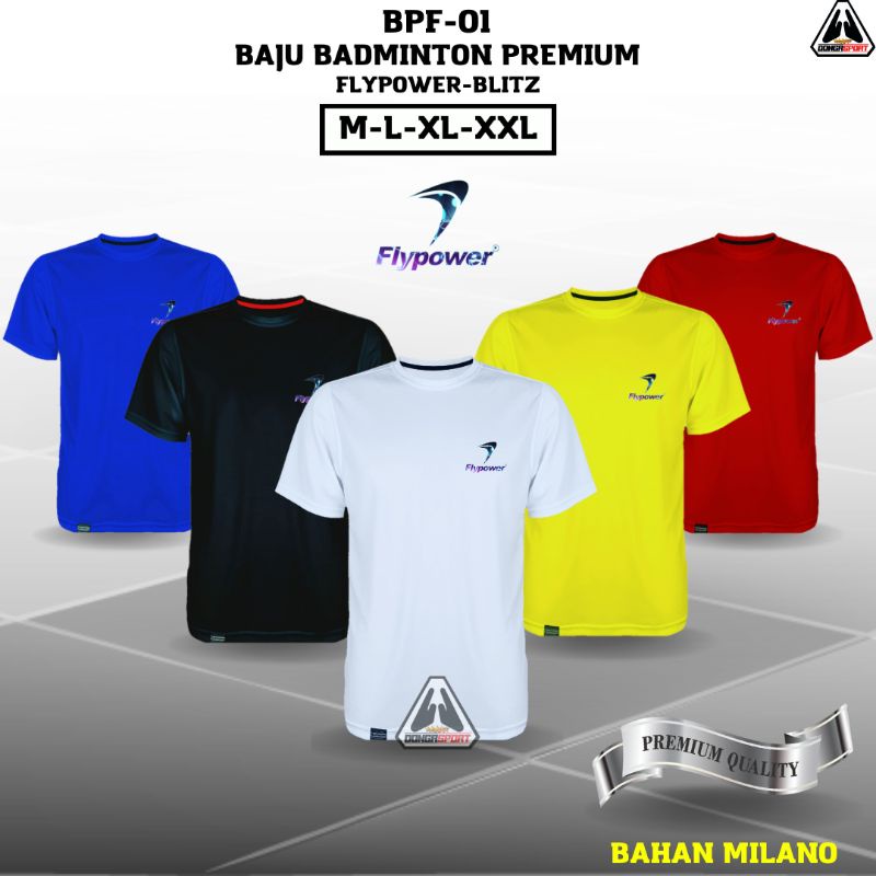 Jual BPF-02 FLY BLITZ BAJU BADMINTON PREMIUM KAOS BULUTANGKIS PREMIUM ...