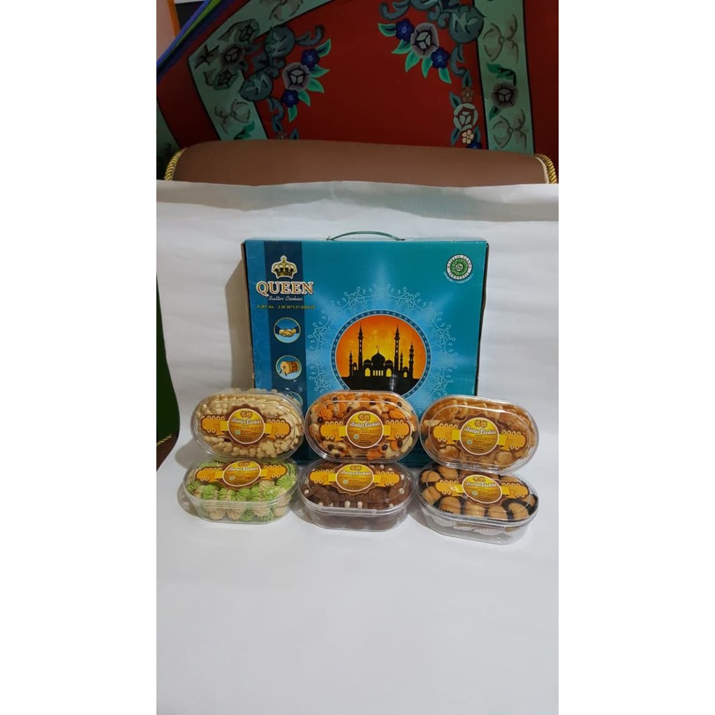 

Queen Paket Lebaran Kue Kering Bingkisan Parcel Idul Fitri