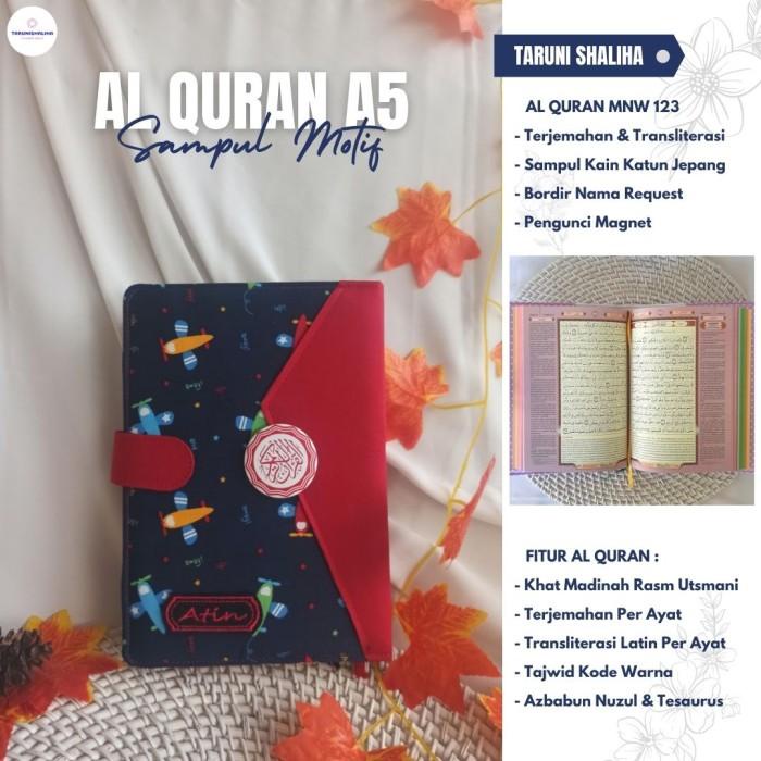 

AL QURAN TERJEMAHAN TRANSLITERASI LATIN A5 SEDANG MOTIF / A5 MNW 123