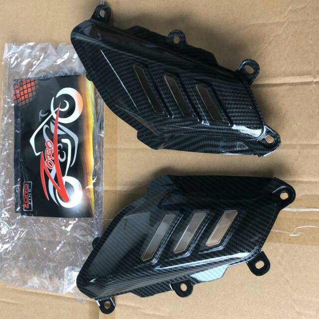 Sirip hiu Yamaha Nmax karbon/ sirip samping nmax carbon karbon