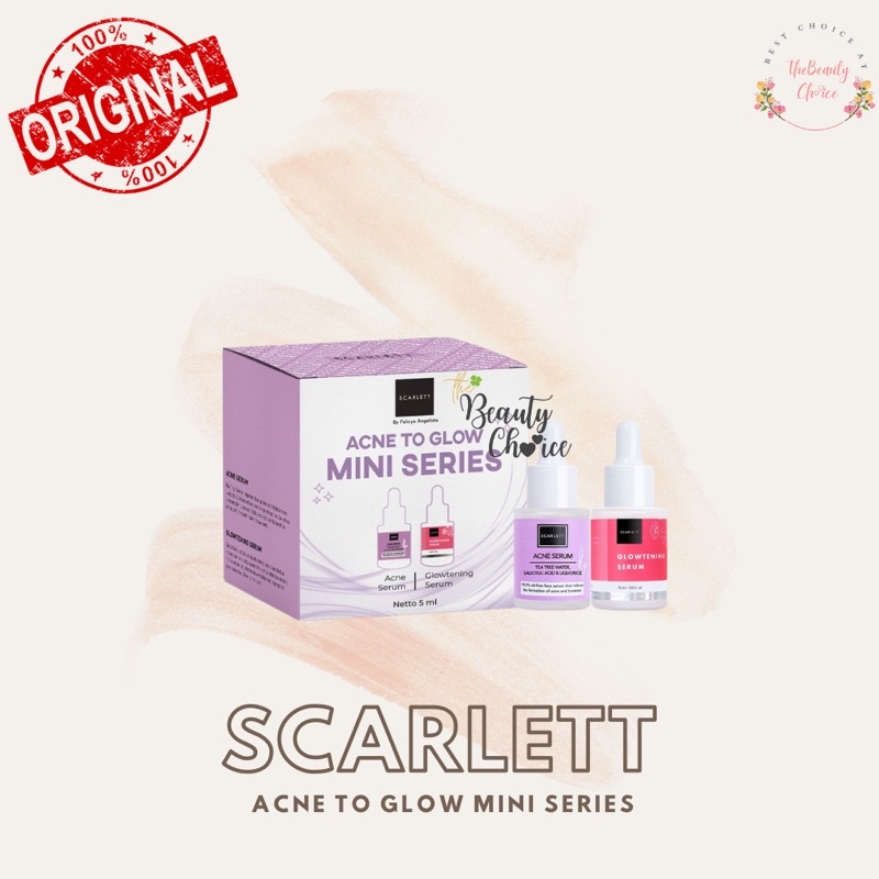 BPOM SCARLETT WHITENING BY FELICYA LOTION SHOWER GEL SCRUB SERUM JOLLY COFFEE POMEGRANATE BRIGHT-ACNE TO GLOW SERIES