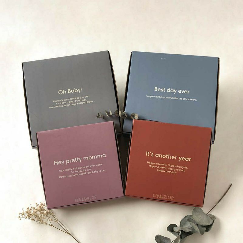 GIFT BOX  &amp; GIFT CARD (Special Occasion, Birthday, New Born, And Baby Shower)
