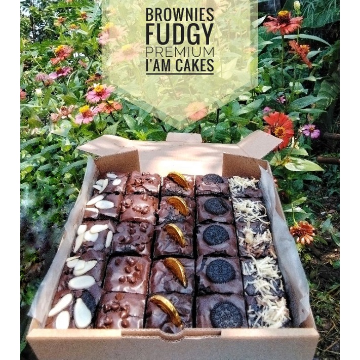 

brownies sekat fudgy