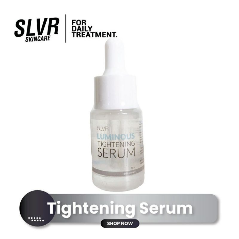 SERUM PENGHILANG KERUTAN DI WAJAH SLVR SKINCARE TIGHTENING & WHITENING SERUM