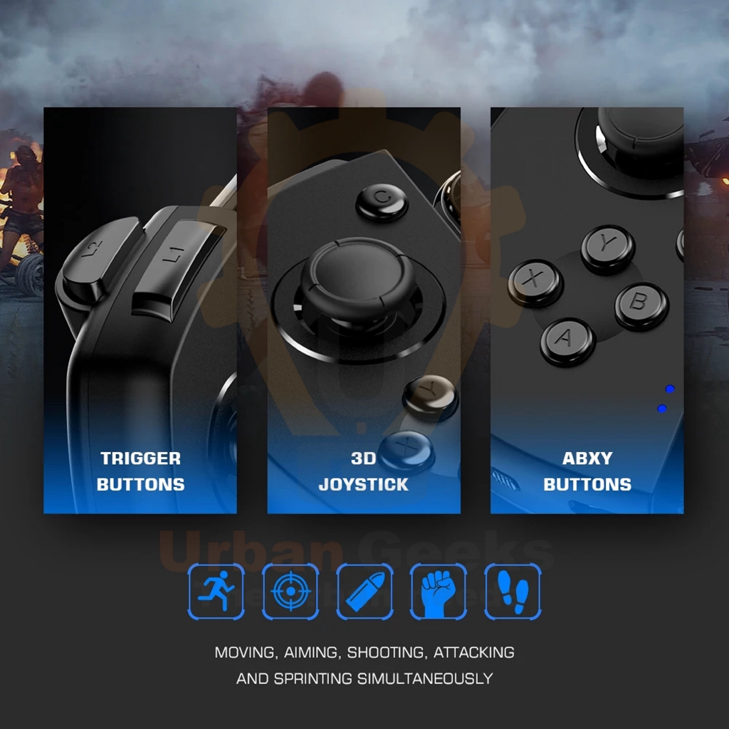 Mobile Gaming Touch Roller Gamepad Stick PUBG Mobile Legend Gamesir G6