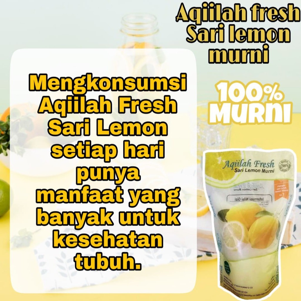 

SARI LEMON MURNI AQIILAH FRESH