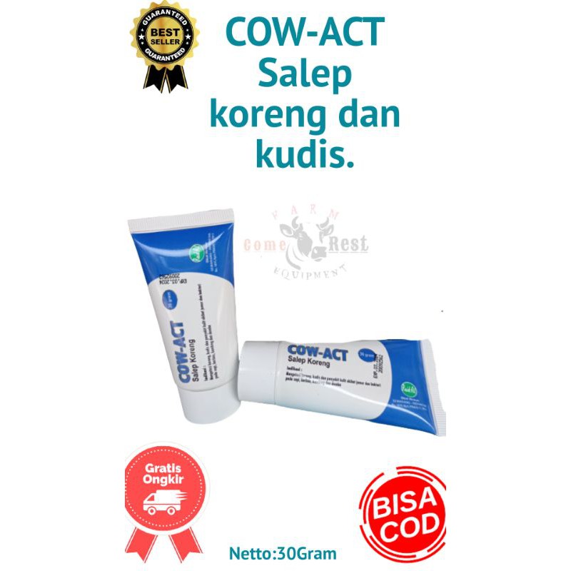 COW-ACT- Salep koreng sapi, kambing dan ternak.