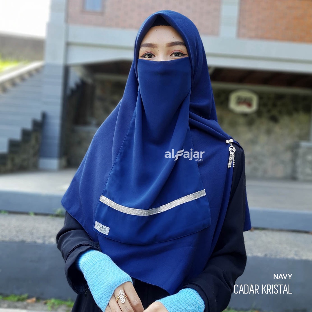 CADAR NIQOB TALI Dua Layer Kristal by Alfajar