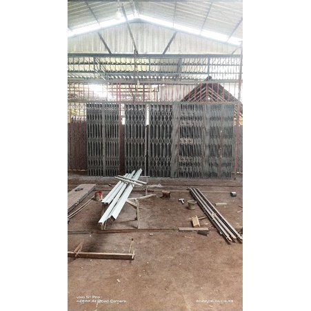 produksi pintu besi harmonika