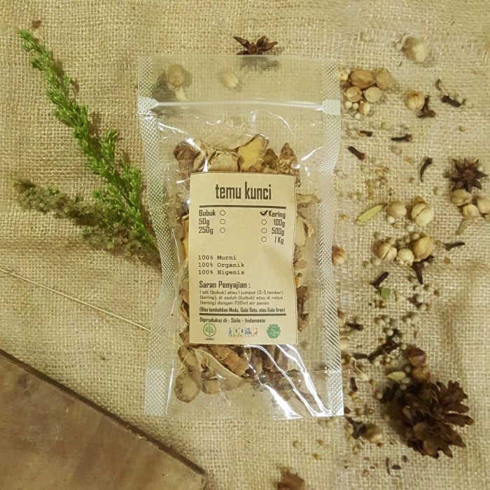 

TEMU KUNCI KERING 500 GRAM - Boesenbergia rotunda - PREMIUM QUAL