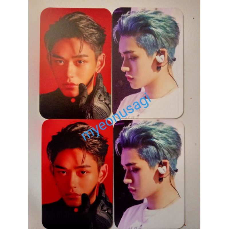 Lucas superm US tour photocard