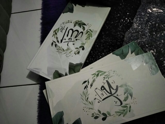 Kaligrafi Lafadz Allah, Muhammad Dan Ayat Kursi Pajangan Dinding Motif Bunga Pink