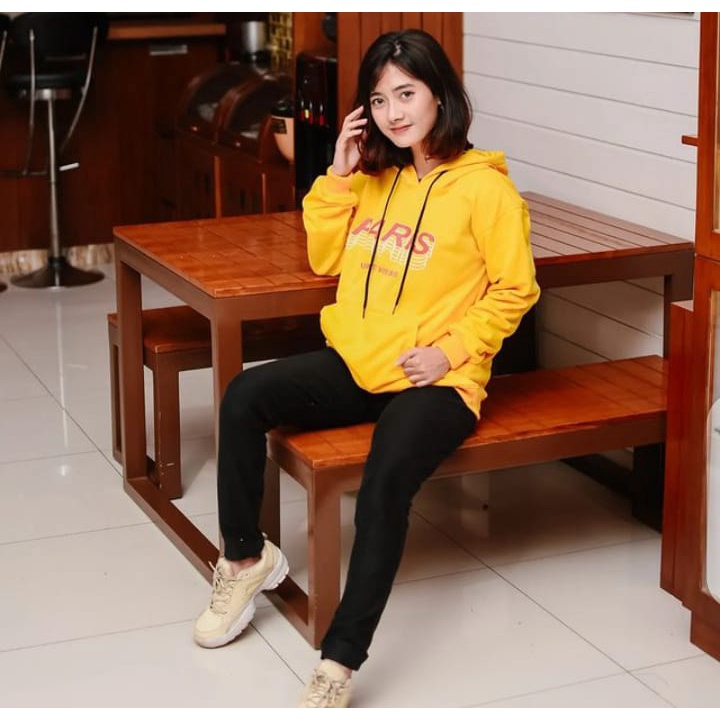 Sweater Wanita Grosir Berkualitas - Paris hodie