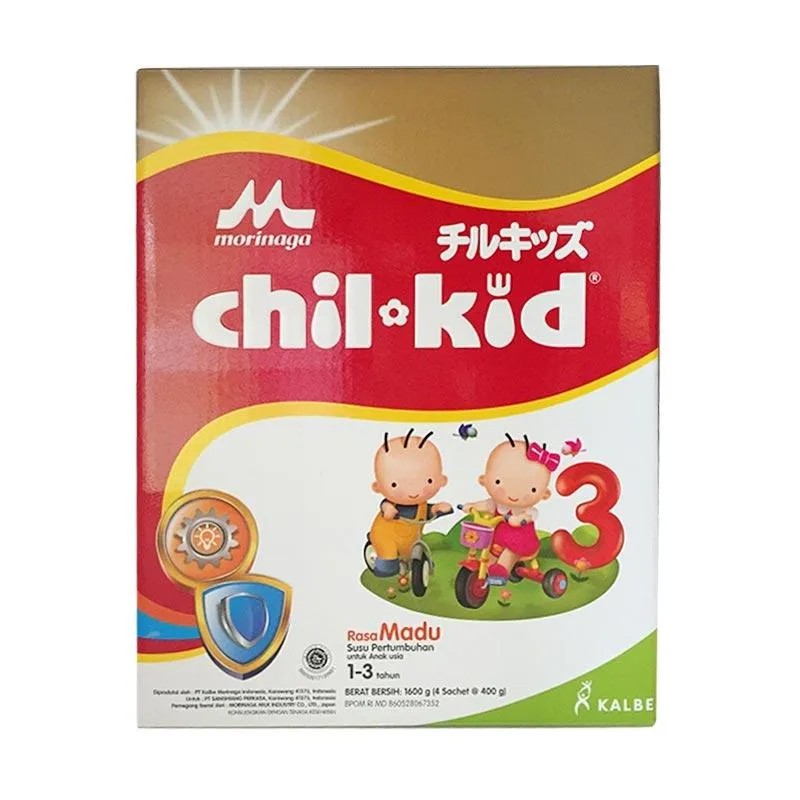 CHILKID jumbo vanilla/Madu 1600gr - Chil kid susu pertumbuhan