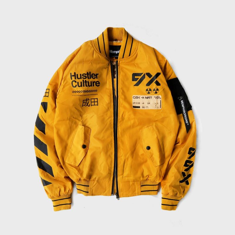 JACKET NARITA BOMBER HUSTLE BY MEMPHIS ORIGINS
