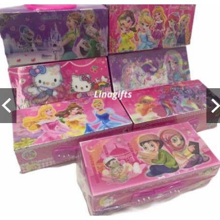 

MURAH - TEMPAT PENSIL/ KOTAK PENSIL/ PENCIL CASE KODE PASSWORD 3 DIMENSI UNICORN SPIDERMAN PONY AVEN