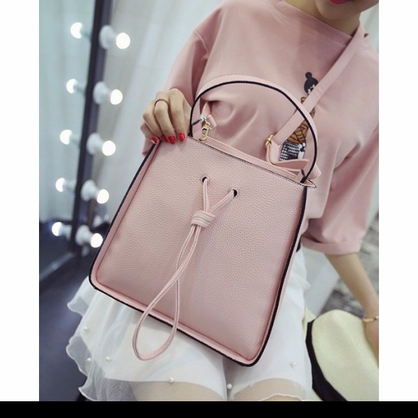 IMPORT CANTIK tas CANTIK PINK BAHU SELEMPANG HAND BAG MODIS HANG OUT MIRIP ZARA PU