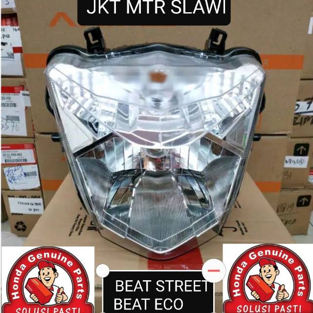 33110-K81-N01 reflektor lampu depan beat street beat eco new beat ori honda ahm asli honda